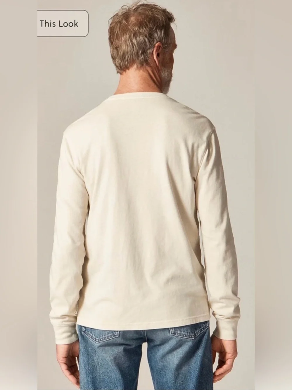 J.Crew Linen-cotton blend henley